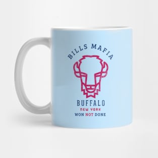 New York Buffalo NFL Bills Mafia Won Not Done Mug